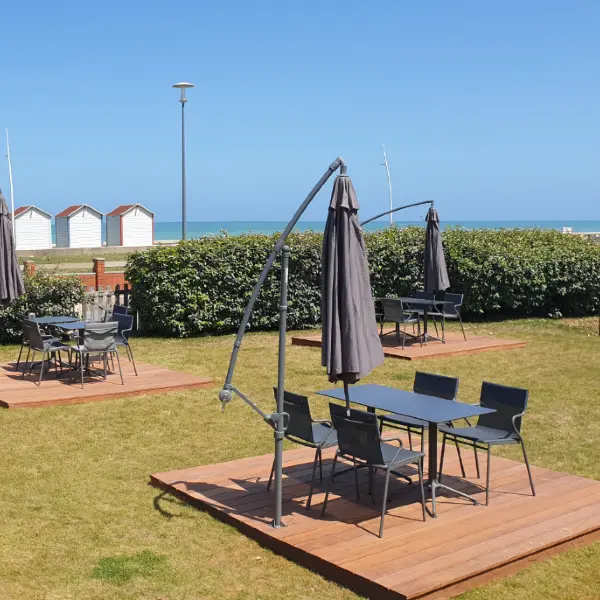 Terrasse restaurant Vue sur Mer