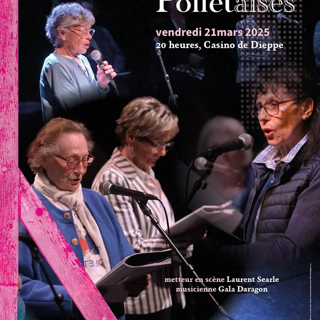 affiche spectacle - dvah - Dans le sillage des Polletaises