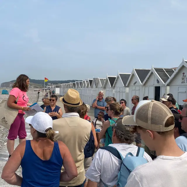 Visite guiée 4ème commando 2025 Quiberville plage