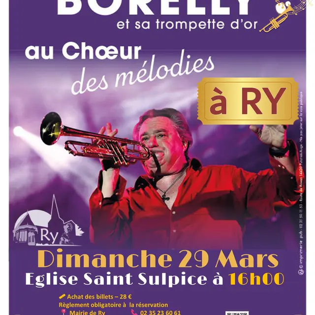 affiche CONCERT BORELLI 2026