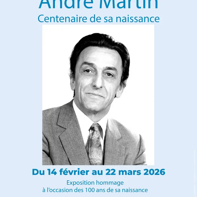 affiche Hommage Andre Martin