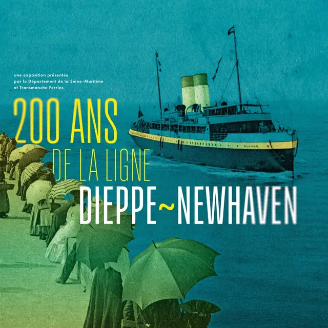 affiche-exposition-200-ans-de-la-ligne-Dieppe-Newhaven-tiers-lieu-Saint-Nicolas-dAliermont