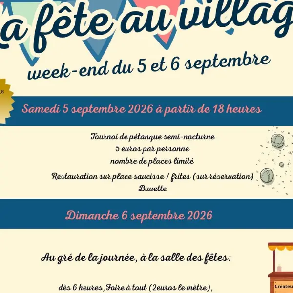 La fête au Village à Etoutteville