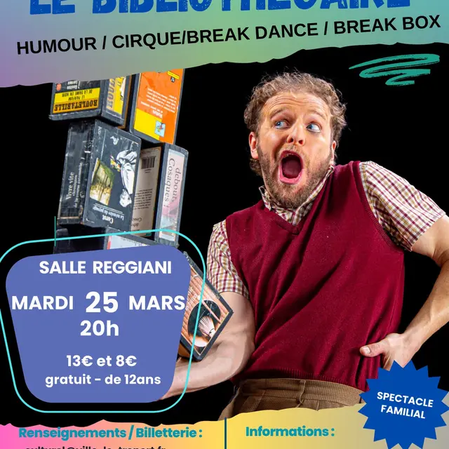Affiche Le Bibliothécaire