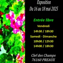 art et couleur préaux 16 au 18 mai