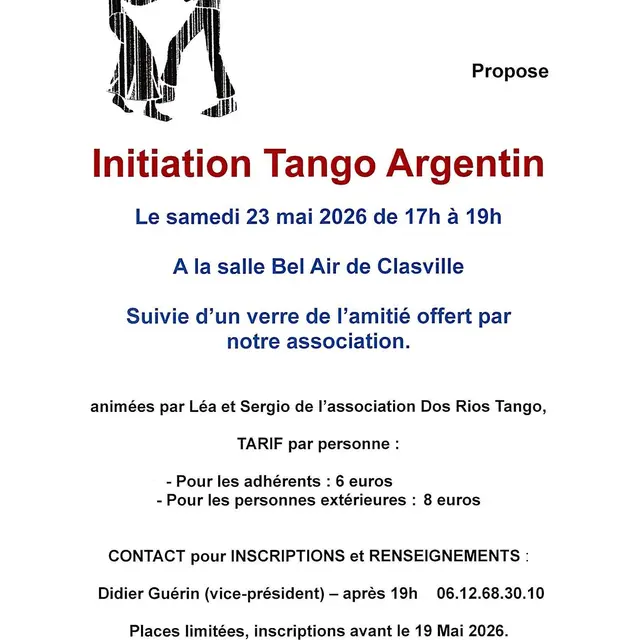Initiation Tango Argentin_Clasville