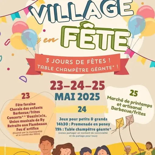 blainville crevon fête du village 23-24-25 mai