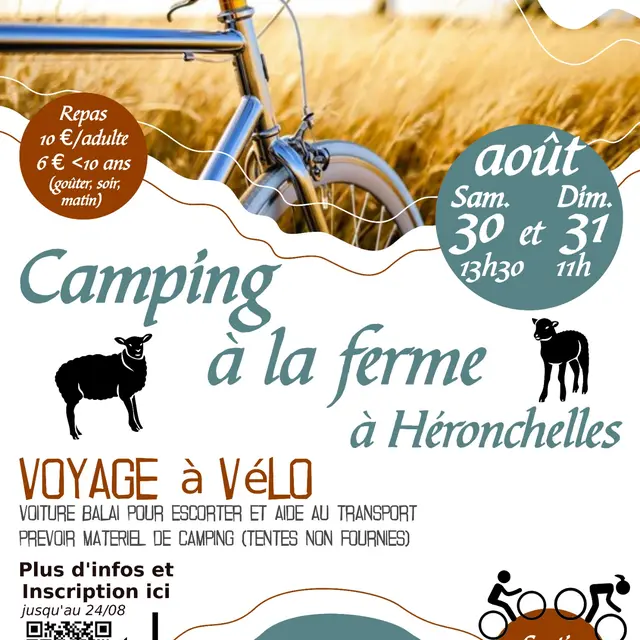 camping à la ferme alternatiba aout 2025