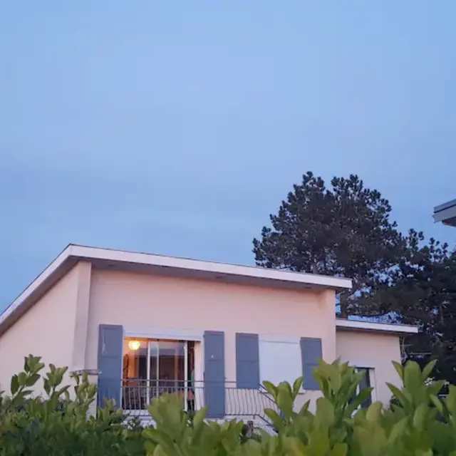 Maison vue extérieure côté mer
