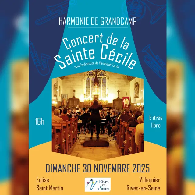 concert sainte cecile villequier 30 novembre
