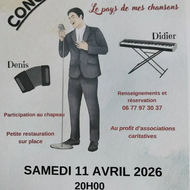 affiche concert avril 2026