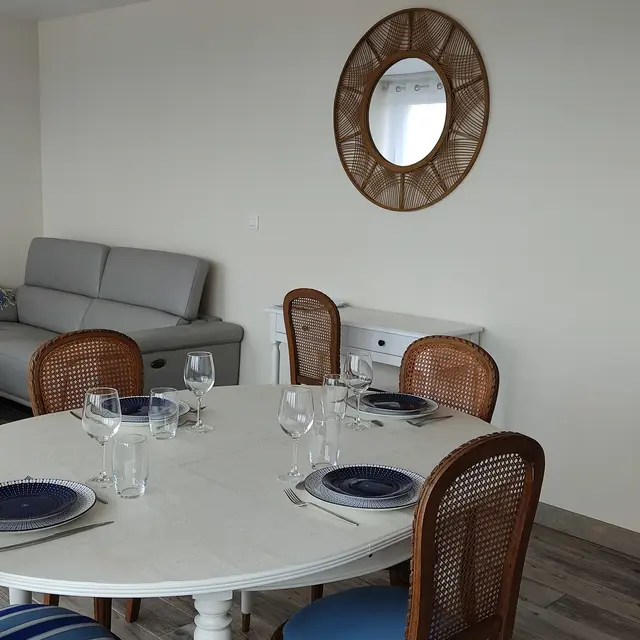 Au repos des baigneurs - coin repas