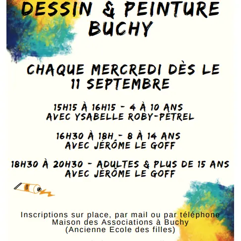 cours dessin et peinture