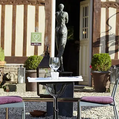 repas en extérieur possible