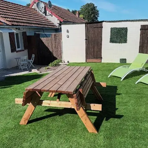 l'extérieur du gîte
