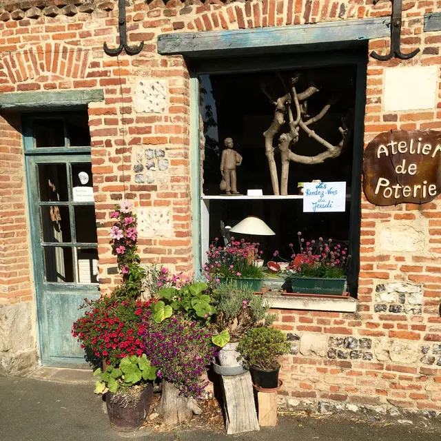 Façade de l'atelier