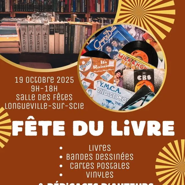 Fête du livre Longueville-sur-Scie