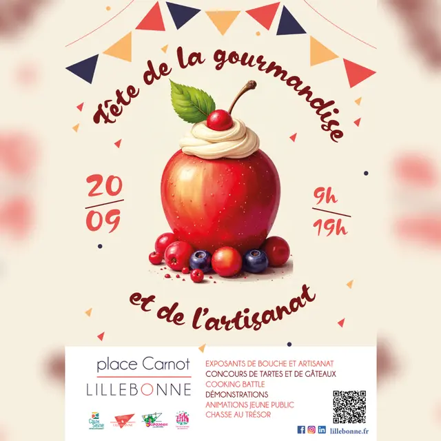 fête de la gourmandise et de l'artisanat lillebonne 20 septembre 2025