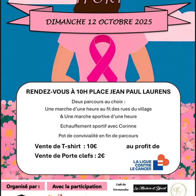 Octobre Rose à Yport