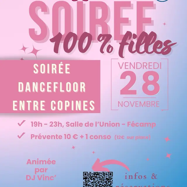 Soirée 100% filles