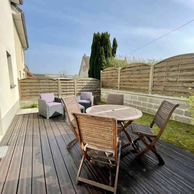 Terrasse et salon de jardin