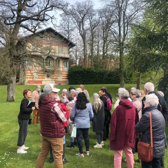 Visite de ville au temps de Flaubert - forges-les-Eaux