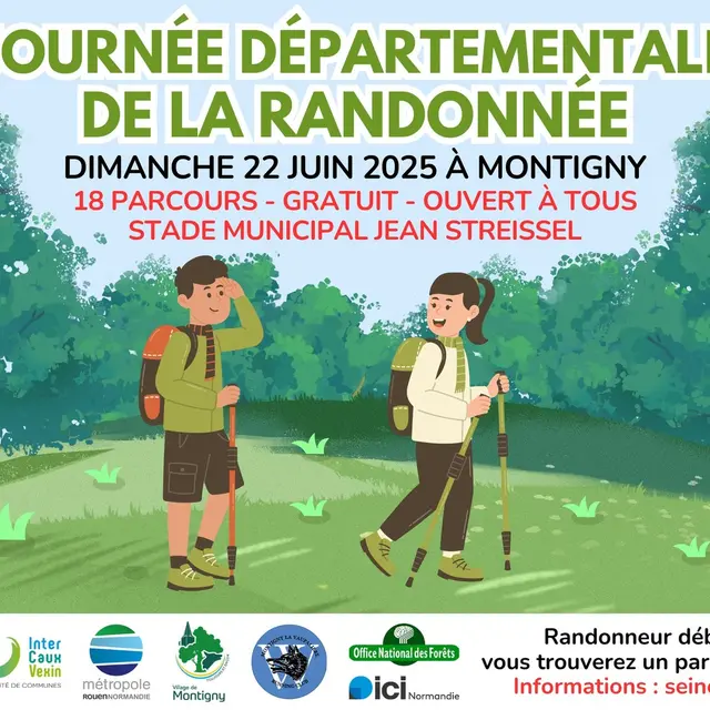 journée départemental de la randonnée Montigny