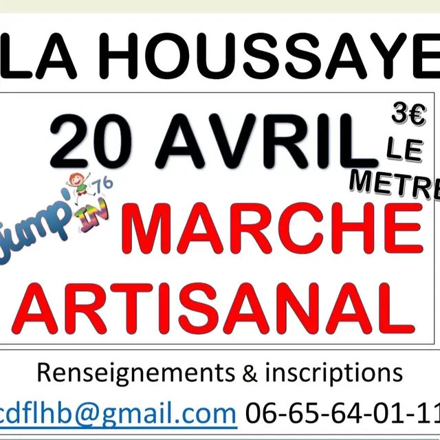 marché artisanal houssaye beranger