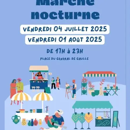Marché nocturne Bacqueville-en-Caux