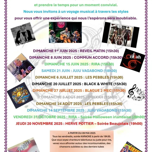 programme déambulations musicales du petit lapin
