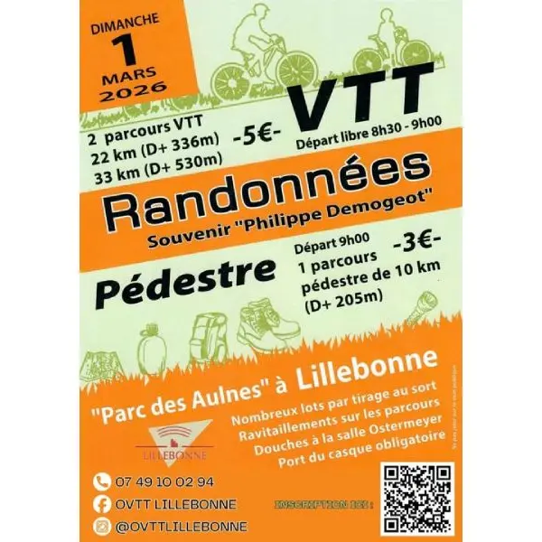 randonnées VTT et pedestre lillebonne