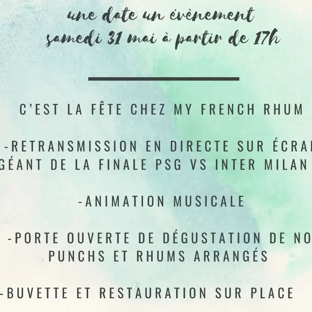 My French Rhum / Retransmission de Footballrhum pournoi