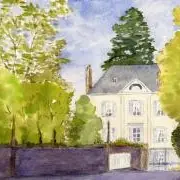 Chambres d'hôtes La Roche Goupille - Fresnay-sur-Sarthe - peinture