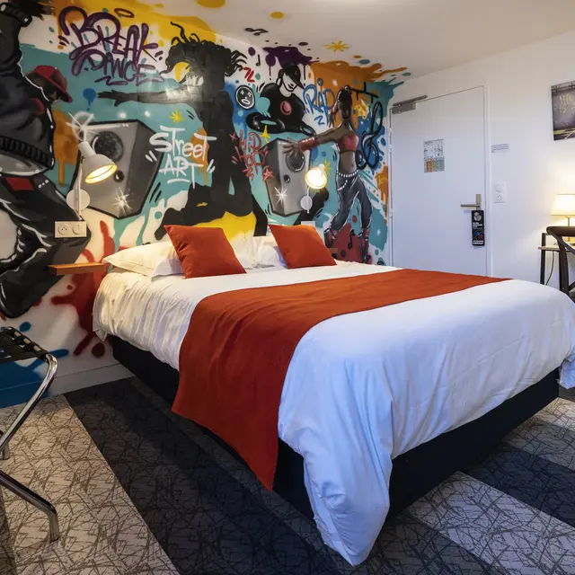 Chambre 1 Street art 2 pers