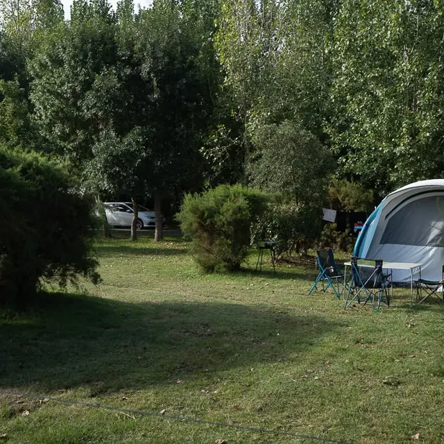 Emplacement camping