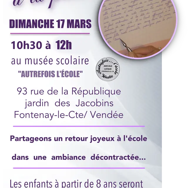 17 mars atelier d'ecriture