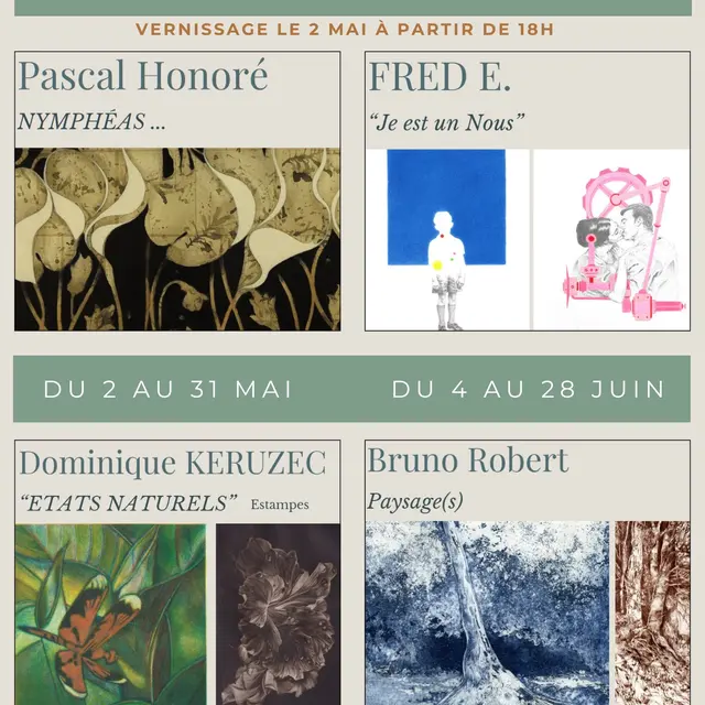 Les expositions du 2 mai au 28 juin