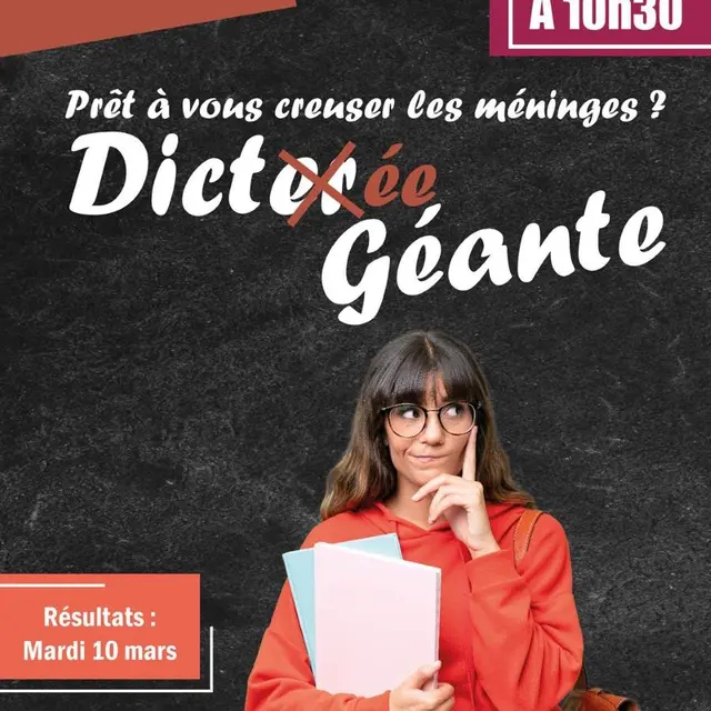 Dictée géante -