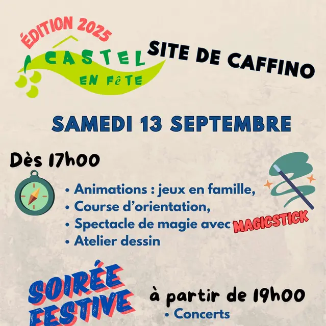 Affiche Castel édition 2025