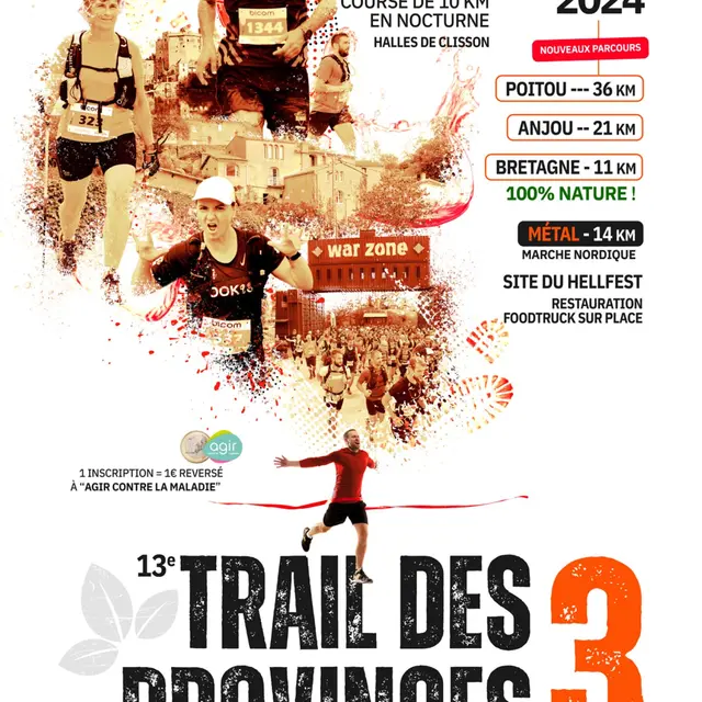 Affiche Trail 3 provinces