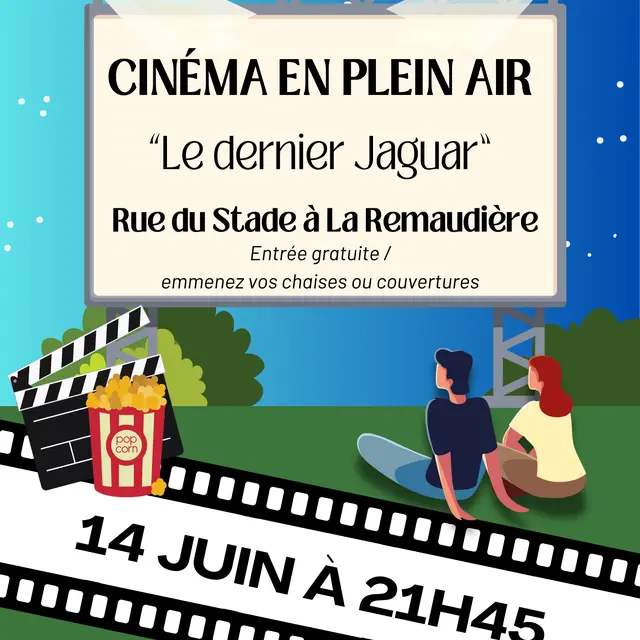 Affiche cinéma plein air
