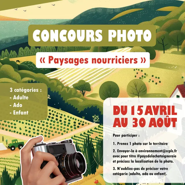 Affiche concours photo 2026