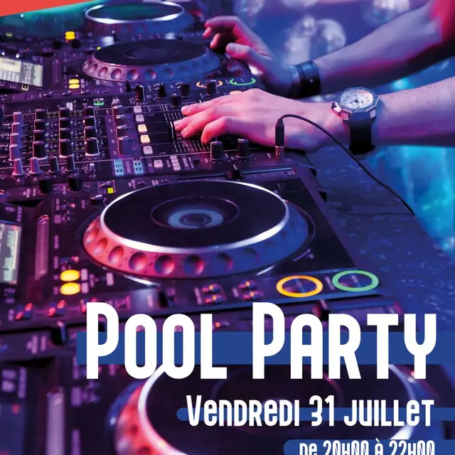 Affiche pool Party 2026