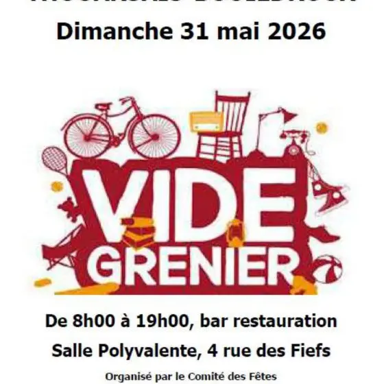 Affiche vide-greniers Thouarsais-Bouildroux