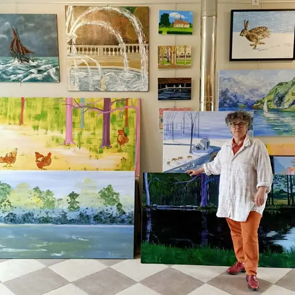 Artiste-peintre Amélie ROMET - Saint-Céneri-le-Gérei