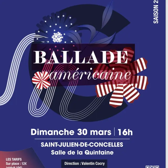 Concert ballade américaine