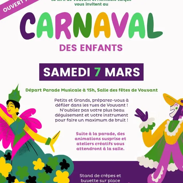 Carnaval des enfants Vouvant