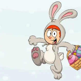 Chasse à l'oeuf chateau de Montmirail