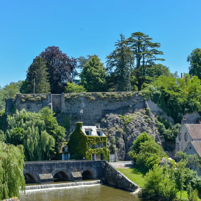 Le refuge des Alpes Mancelles - Fresnay-sur-Sarthe - vue depuis la pièce de vie