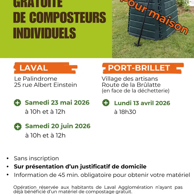 Distribution composteur